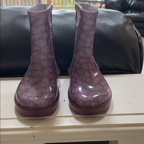 purple ugg rain boots